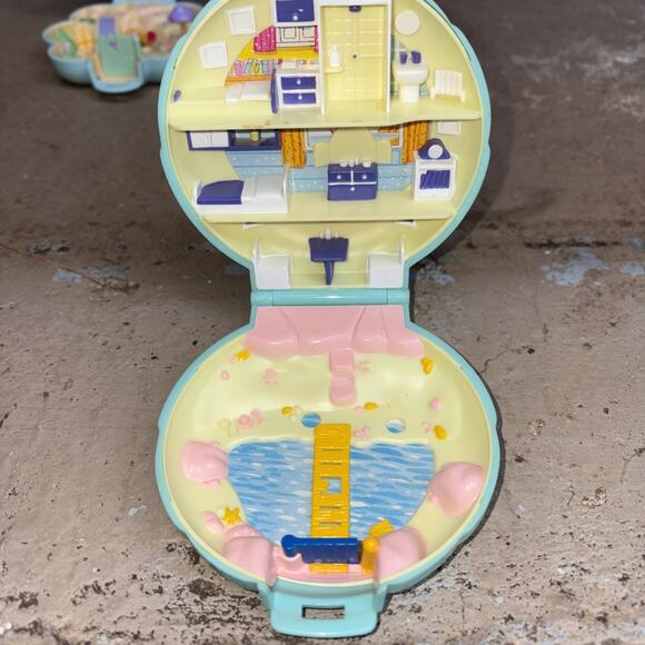 6 Piece Polly Pocket Playsets VINTAGE - Picture 15 of 16